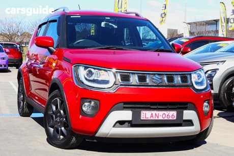 Red 2024 Suzuki Ignis Wagon Glx