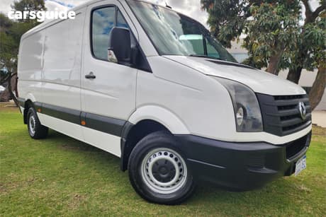 White 2017 Volkswagen Crafter Van 35 Tdi 340 Mwb