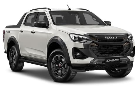 White 2026 Isuzu D-MAX Crew Cab Utility X-Terrain (4X4)