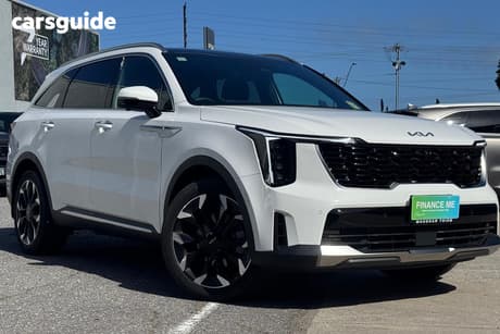 White 2025 Kia Sorento Wagon Gt-Line 7 Seat