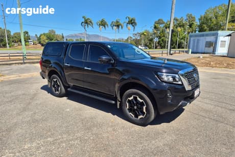 Black 2023 Nissan Navara Dual Cab Pick-up St-X (4X4) Leather/Sunroof