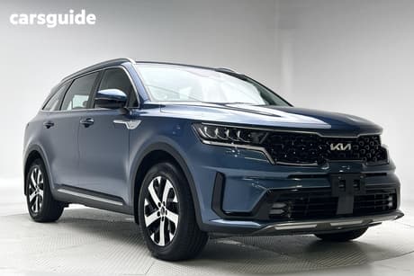 Blue 2022 Kia Sorento Wagon Sport 7 Seat