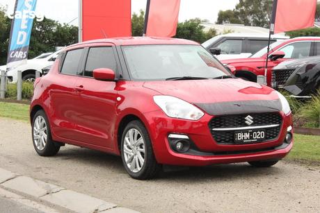 Red 2020 Suzuki Swift Hatchback Gl Navi