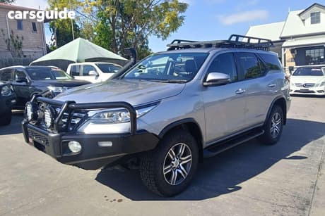 Silver 2018 Toyota Fortuner Wagon Gxl