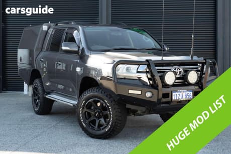 Grey 2016 Toyota Landcruiser Wagon Gxl (4X4)