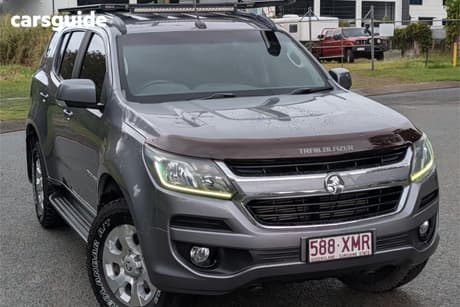 Grey 2017 Holden Trailblazer Wagon Lt (4X4)