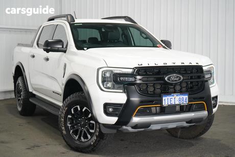 White 2024 Ford Ranger Double Cab Pick Up Wildtrak X 2.0 (4X4)