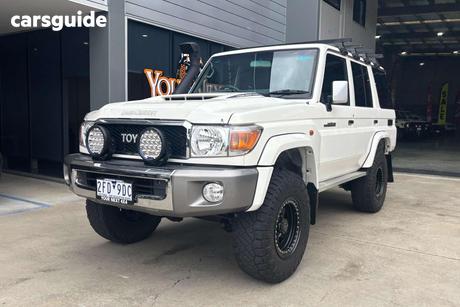 White 2019 Toyota Landcruiser Wagon Gxl (4X4)