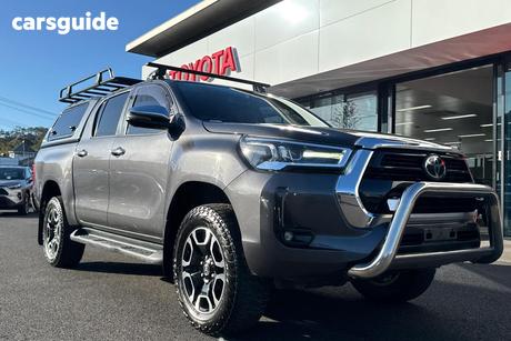 Grey 2022 Toyota Hilux Double Cab Pick Up Sr5 (4X4)
