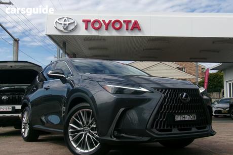 Grey 2025 Lexus NX350H Wagon Sports Luxury Hybrid 2Wd