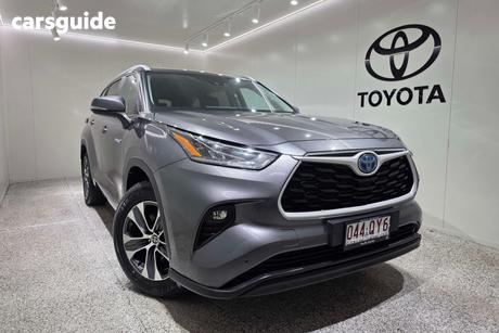 Silver 2023 Toyota Kluger Wagon Gxl Hybrid Awd