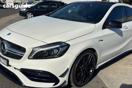 White 2016 Mercedes-Benz A45 Hatchback Amg