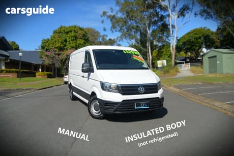 White 2018 Volkswagen Crafter Van 35 Tdi 410 Mwb