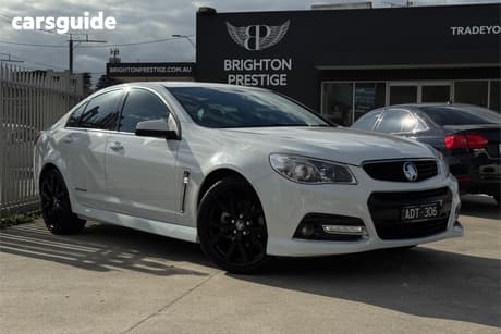 White 2015 Holden Commodore Sedan Sv6 Storm