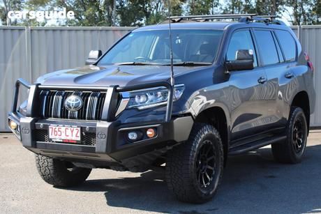 Grey 2021 Toyota Landcruiser Prado Wagon Gxl
