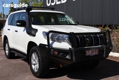 White 2023 Toyota Landcruiser Prado Wagon Gx 7 Seat