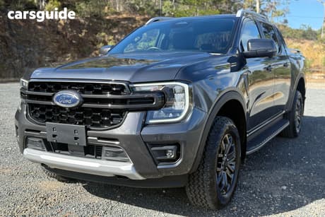 Grey 2024 Ford Ranger Double Cab Pick Up Wildtrak 2.0 (4X4)