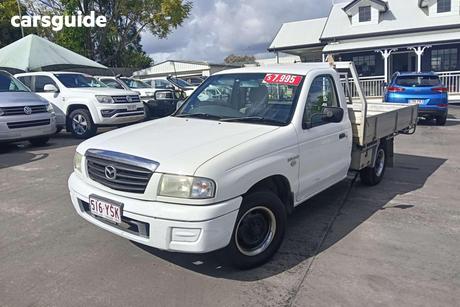White 2005 Mazda Bravo Ute Tray DX R