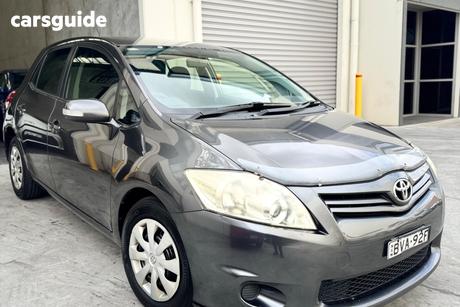 Grey 2011 Toyota Corolla Hatch