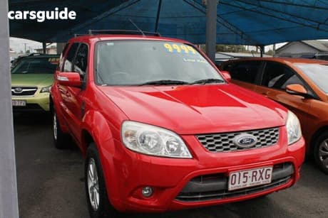 Red 2011 Ford Escape Wagon