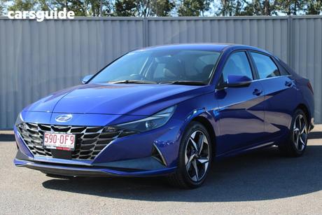 Blue 2020 Hyundai I30 Sedan Active