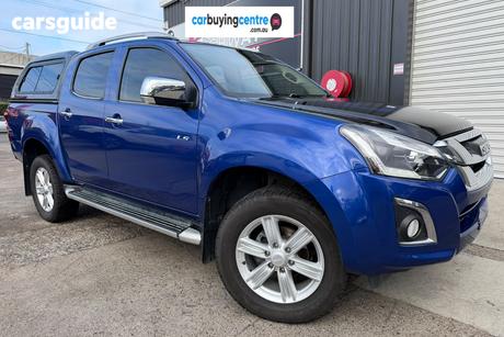 Blue 2018 Isuzu D-MAX Cab Chassis Sx (4X4)