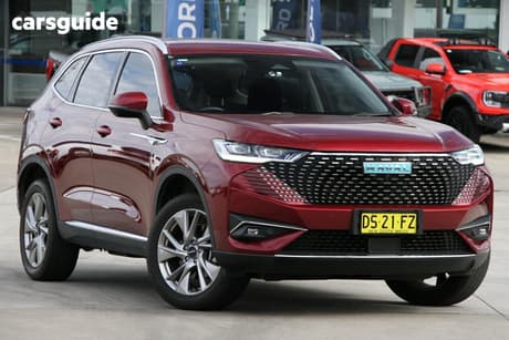 Red 2024 GWM Haval H6 Wagon Ultra Hybrid