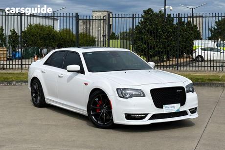 White 2018 Chrysler 300 Sedan Srt Hyperblack