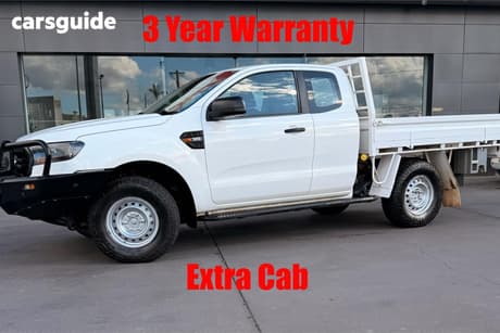White 2018 Ford Ranger Super Cab Chassis Xl 3.2 (4X4)