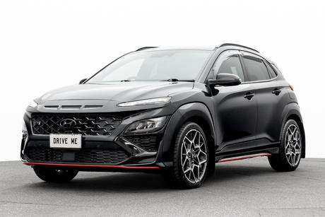 Black 2022 Hyundai Kona Wagon N Premium