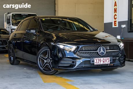 Black 2018 Mercedes-Benz A200 Hatchback