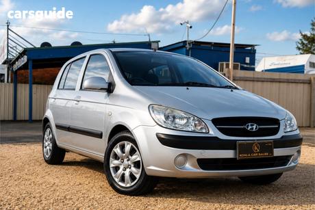 Silver 2009 Hyundai Getz Hatchback Sx