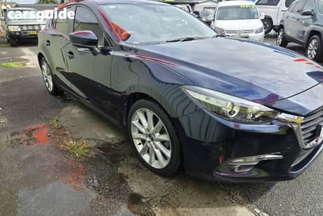 Blue 2017 Mazda 3 Hatchback Sp25