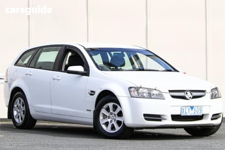 White 2009 Holden Commodore Sportswagon Omega