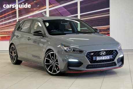 Grey 2019 Hyundai I30 Hatchback N Performance
