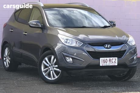Grey 2010 Hyundai IX35 Wagon Highlander (Awd)