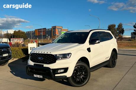 White 2020 Ford Everest Wagon Sport (4Wd)
