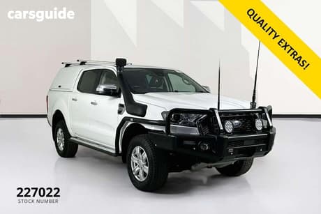 White 2021 Ford Ranger Double Cab Pick Up Xlt 3.2 (4X4)