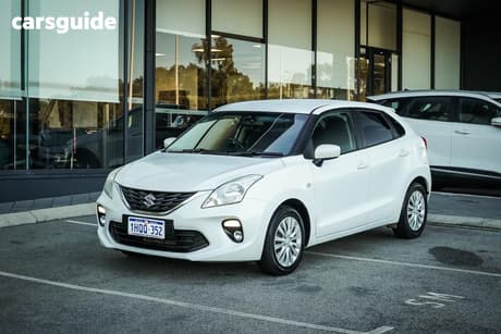 White 2022 Suzuki Baleno Hatchback Gl