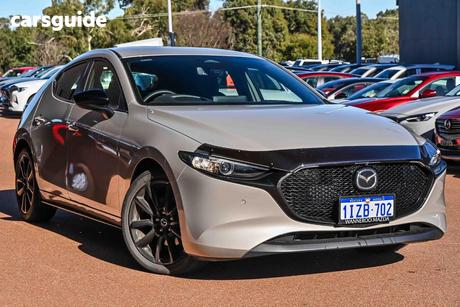 Beige 2025 Mazda Mazda3 Hatchback G25 Evolve Sp Vision