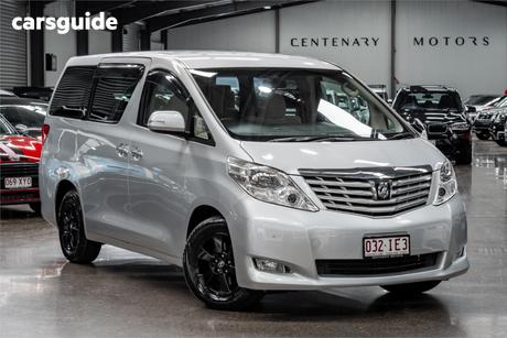Silver 2008 Toyota Alphard SUV WHEEL CHAIR ACCESSIBLE - 240G