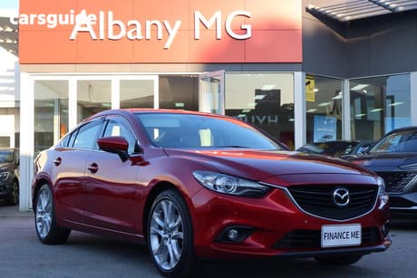 Red 2013 Mazda 6 Sedan Gt
