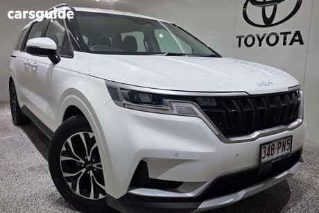 White 2022 Kia Carnival Wagon Si
