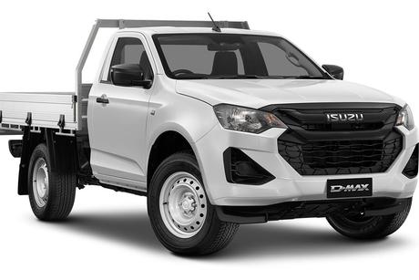 White 2026 Isuzu D-MAX Crew Cab Utility Sx (4X2) High-Ride