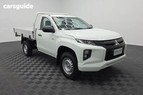 White 2022 Mitsubishi Triton Cab Chassis Glx (4X2)