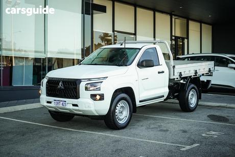 White 2025 Mitsubishi Triton Cab Chassis Glx (4X2)