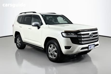 White 2022 Toyota Landcruiser Wagon Lc300 Sahara (4X4)