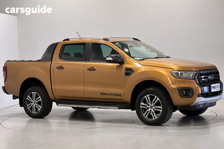 Orange 2021 Ford Ranger Double Cab Pick Up Wildtrak 2.0 (4X4)