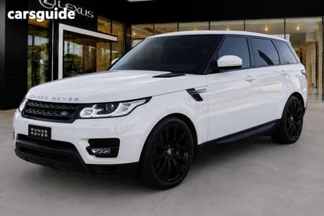 White 2017 Land Rover Range Rover Sport Wagon Tdv6 Se