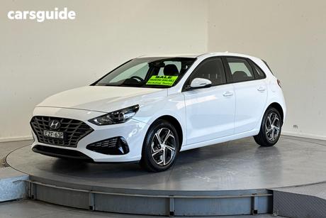 White 2023 Hyundai I30 Hatchback Active